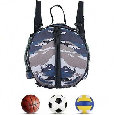 Bolsa De Baloncesto, Balón de Fútbol Bolsa de Transporte Impermeable, Mochila de Baloncesto, Bolsa para Equipo de Voleibol Deportivo para Hombres y Mujeres para Gimnasio, la Escuela, Camping,38209396