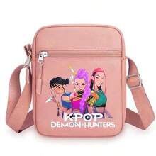 K-Pop New Cartoon Print Crossbody Bag, Casual Cute For Boys, Girls, And Women - Multicolor - View 10