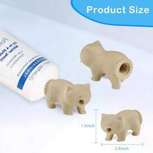 Gag Gifts - 1 PC White Elephant Gifts, Toothpaste Dispenser, Toothpaste Squeezer, Pranks 3D Printed Self Closing Toothpaste Caps Bathroom Accessories Bathroom Toothbrush Holders Lovers - 1 White - View 4