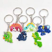 Bộ 6 móc khóa hình khủng long các loại, móc khóa khủng long dễ thương, thích hợp làm phần thưởng trong lớp học, quà tặng học sinh, quà tặng ngày lễ, quà tặng tiệc tùng, trang trí ba lô, nội thất xe hơi, quà tặng nhỏ. - Nhiều màu - Xem 11