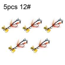 5pcs Flying Fish Fishing Lure Set, Highly Realistic Water Surface Flying Fish Lures, Suitable For Stream Trout/Salmon Fishing, Ultra-Light Floating Artificial Lures, Essential Fishing Combination - Multicolor - View 8