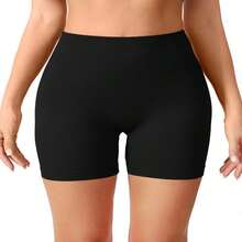 Women's Seamless Knit Sports Leggings - High-Waisted, Comfortable, And Flexible For Active Lifestyles - màu đen - Xem 5