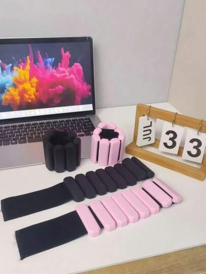 Unisex Detachable Wrist Weight, Adjustable Ankle Weight Strap, Suitable For Home Gym Workout, Yoga, Walking, Running, Dancing, Ballet, Travel And Other Sports. Wrist Weight, Women's Ankle Weight, Adjustable Wrist Weight Exercise, Home Gym Workout, Running, Yoga, Training, Strength Training, 1 Set Of 2 (1 Lb Each) Fitness Accessories, Sports, Gym, Home Workout, Fitness Weight, Weight, Women's Weight