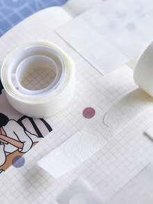 4/10pcs Party & Valentine's Day Decoration Essentials. DIY Material Set, Includes Full Decoration Set, Transparent Nano Double-Sided Adhesive Stickers, Suitable For Office, Moving, Manuals And Packaging Sealing, Office Supplies, Moving Boxes, Gift Wrapping, Long-Lasting , Strong Adhesive, Office Personnel - Multicolor - View 6