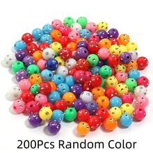10-200 Stück 8-14mm Strass Perlen - Bonbonfarben Acryl Handgemachte Perlen, geeignet für DIY Schmuckherstellung, Armbänder, Halsketten, Schuhe & Taschencharms - Funkelnde Diamant Dekor Perlen, Abstandsperlen, kreatives Design, glatte Oberfläche, Handwerks-Zubehör - Mischen Sie die Farben nach dem Zufallsprinzip - Übersicht 13
