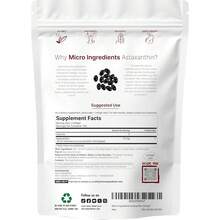 Astaxanthin 12mg Softgels With MCT Oil | Microalgae-Sourced Antioxidant Supplement | Triple Strength | Non-GMO, Gluten Free, No Soy | 120 Softgels (4-Month Supply) - Gói 1 - Xem 6