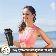 - Shaker Bottles Protein Mixes, 28 Oz, Shaker Bottle With Wire Whisk Ball, Protein Shaker Bottle, Shaker Cup, Protein Shaker, Protein Shake Bottle, Bottle Shaker, Shake Bottle - 1 包 + 黑色 - 查看 7