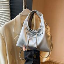 Women Shoulder Bags - Silver - View 4