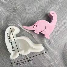 Neue Cartoon Tier (Dinosaurier, Giraffe, Frosch, Elefant, Eule) Silikon Formen, DIY Kerzenformen, weiche Ton Aroma Stein Kerzenformen - Verschiedenfarbig - Übersicht 15