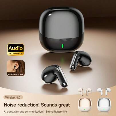 NEW SENYANG New Design True Wireless Bluetooth Earbuds, Mini Stereo HIFI Bass Earphones TWS For Android IOS Smartphones, Couples UV Material Gift For Valentine's Day