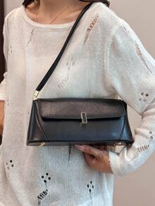 Bolso de mano minimalista y vintage para mujer, ideal para uso diario