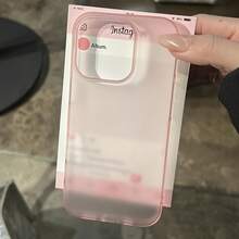 [Matte Ultra-Thin]Premium Simple Matte Phone Case Compatible With IPhone 17 Pro Max/17 Pro/17 Air/17/16 Pro Max/16/16 Pro/16 Plus/15/15 Pro Max/15 Pro/15 Plus/11/12/13/14 Pro Max/11 Pro/11 Pro Max/12 Pro/12 Pro Max/13 Pro/13 Pro Max/14 Pro/14 Pro Max/14 Plus Soft Case Simple Creative - 粉紅色 - 查看 10