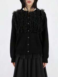 Women Cardigans - Black - View 6
