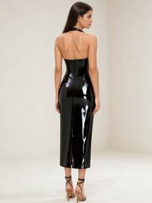 UNITHORSE Women Short Dresses - Black - View 4