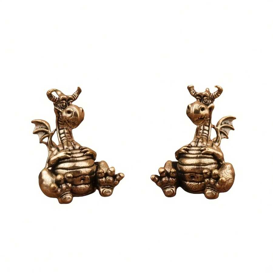 Cute Little Flying Dragon Figurine Dragon - Little Fat Dragon - View 1