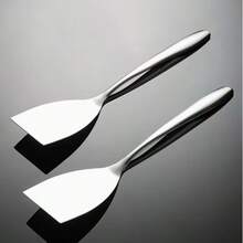 High Quality Stainless Steel Kitchen Spatula - Suitable For Stir-Frying, Serving Dishes, And Cooking - Multicolor - View 2