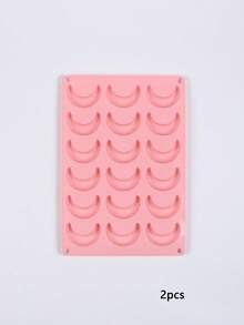 18-Cavity Silicone Moon Shaped Mold, Essential For Ramadan - Suitable For Chocolate, Ice Cube, Italian Panna Cotta, Pudding, Jelly, Candy And Cake Baking Decoration, Eid Mubarak - Multicolor - View 15