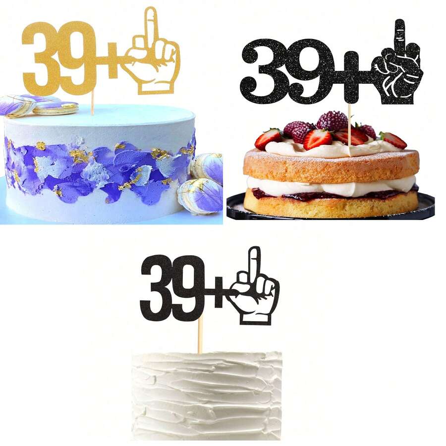 40pcs/Set 40th Birthday Party Decorations - Funny 40th Birthday Party Supplies - Multicolor - View 1