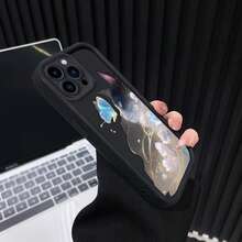 AVAILABLE FORIPHONE16PHONE CASE15/PROMAX/PLUS/14/13/12/5/E/XR/X/11/MINI/XSSAMSUNGS23PLUS/GALAXYA065G325G/324G/PLUS/155G/064G/GALAXIAM/GALAXIAA55/GALAXYA54/35/34/GAL/MINIMALIST/CARTOON/TPU SOFT SHELL - LMX602 - Negro - Ver 5