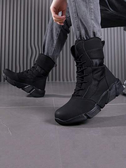 Men's Winter New Hiking Boots, Outdoor Sports Shoes, Hiking Boots, Trekking Boots, Versatile Design For Daily Wear