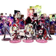 Q版地狱府限定版收藏级亚克力立牌，动漫/漫画精细桌面摆件，适用于电脑机箱、汽车、2D动漫周边，节日/生日礼物，送给朋友的理想之选 - 彩色 - 查看 2