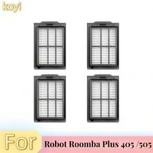 Bộ phụ kiện dành cho máy hút bụi robot iRobot Roomba Plus 405 Combo/505 Combo, bao gồm chổi chính, túi đựng bụi, cây lau nhà, bộ lọc, chổi cạnh và dụng cụ vệ sinh. - Nhiều màu - Xem 14