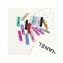 Travel Essential 1-Pack Portable Mini Perfume Spray Bottle Set – Refillable Travel-Sized Perfume Spray Bottles For Convenient Touch-Ups Anytime, Anywhere – Perfect For Keeping Your Favorite Fragrance In Your Purse, Pocket, Gym Bag, And For Use While Traveling Or Shopping – Leak-Proof And Easy To Fill, Ideal For Parties And Everyday Use, And The Perfect Back-To-School Perfume Bottle For Easy Portability. - Random Color - View 5