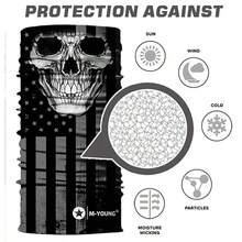 Face Mask Bandanas, Neck Gaiter, Headwear, Magic Scarf, Headband for dust Sun Wind - Skuu003 - Ver 2