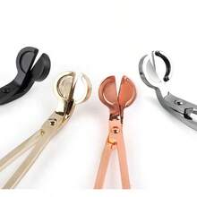 1pc Stainless Steel Wick Trimmer, Candle Snuffer, Candle Accessories & Decor, Candle Wick Cutter, Available In Multiple Colors - Multicolor - View 2