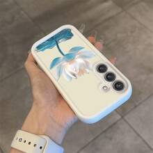 Funda de teléfono con patrón de loto adecuada para Samsung Galaxy A03s/A10s/A13/A14/A15/A30/A20s/A22/A24/A25/A31/A32/A33/A34/A35/A50/A30s/A51/A52/A53/A54/A55/S20/S21/S22/S23/S24/S25/M15/M31/M34/M35/M54/M55 Funda suave de escalera de cielo Clásica en blanco y negro de dos tonos Antigolpes Protección completa Cubierta de moda Elemento de alta gama Mejor opción de regalo - Multicolor - Ver 10
