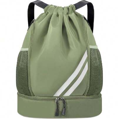 Bolsas de Cuerdas para el Gimnasio, Mochila de Cordón, Bolsas de Cuerdas, Repelente al Agua Bolsa de Natación de Nylon Estudiantes Escuela Mochila Cuerda para el Gimnasio Compras Deporte Yoga,38339017