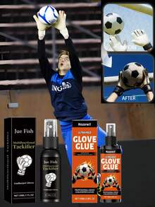 1pc;Goalkeeper Gloves Anti Slip Spray; Increase Glove Stickiness; Improve Grip Strength; Tackifying Spray; Multi Functional Adhesive - Multicolor - View 3