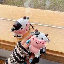 3D Q Version Cow Compatible With Pro Wireless Earphone 1/2/3 Generation Silicone Protective Cover - Valentine's Day - Compatible With New Pro 3 - 適用於Airpods Pro/Pro2 - 查看 9
