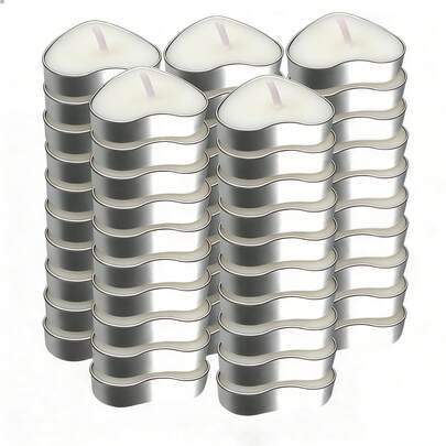 Unscented Tea Candles, Soy Wax Candles, Wedding Supplies, Home Decor, Creative New Candles, Birthday Party, Suitable For Daily Home Use, Valentine's Day