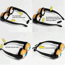 1副趣味搞怪眼镜，新奇派对玩具，创意恶搞礼物 - 节日礼物 - 生日礼物 - 完美礼物 - 彩色 - 查看 5