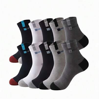 Kit 12 Pares De Meia Masculina Cano Alto Unissex Multicolorido Tamanho 40-46