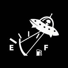 Alien Balloon Car Gas Tank Sticker | Vinyl Decal Sticker For Car Fuel Tank Door Decoration, Self-Adhesive - A - View 8