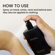 Desiree 中性香水喷雾，清新持久香氛 - 濃烈香調 - 查看 4