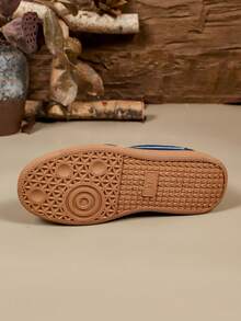 Giày thể thao nữ mới mùa xuân-hè 2025 với thiết kế phối màu xanh-hồng, giày chạy bộ thường ngày đa năng, giày sneaker dành cho nữ. - Màu xanh lam - Xem 7