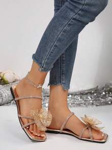 Dép lê họa tiết hoa, dép xăng đan thời trang nữ dành cho hoạt động ngoài trời, thích hợp cho hẹn hò, mua sắm, tụ họp, tiệc tùng, tiệc chiêu đãi, đi chơi hàng ngày và thư giãn tại nhà. - Hoa hồng vàng - Xem 3