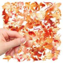 50 Stücke Goldfisch Segen Folie Aufkleber Serie, (süße Goldfisch Aufkleber), geeignet für Laptop, Stoßstange, Skateboard, Wasserflasche, Computer, Handyhülle, Schuldekoration Kratzfeste dekorative Aufkleber für verschiedene Anwendungen - Verschiedenfarbig - Übersicht 7