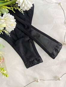 Bestselling Sexy Lace Bodysuit, Spaghetti Strap Waist-Cinching Slimming, Essential For Dates And Parties - Black - View 10