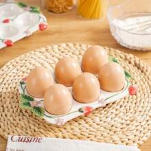 Underglaze Ceramic Kitchen Spice Dish, Egg Holder, Baking Tool, Multi-Purpose Novelty Tableware - Multicolor - View 8