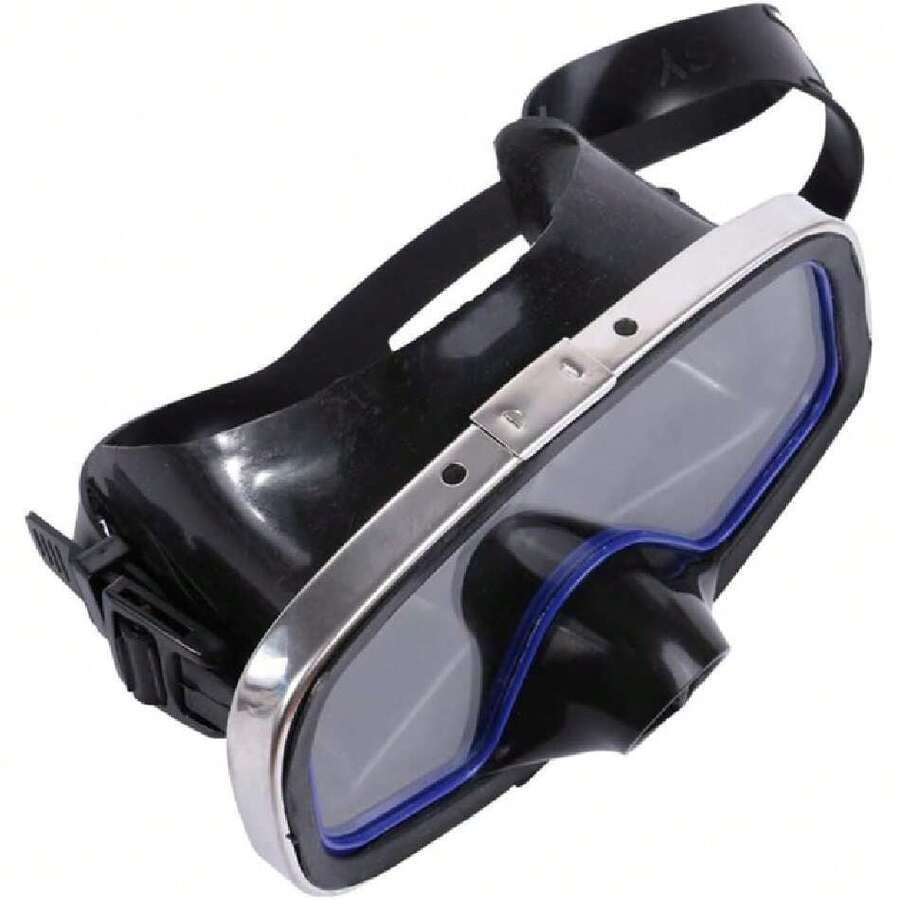Máscara de Buceo para Adultos, Gafas de Superficie de Vidrio Templado con Espejo de Snorkel Impermeable para Natación Submarina,38257402 - Multicolor - Ver 1