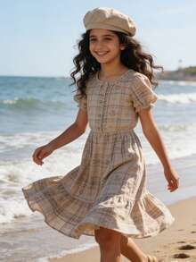 1顶男女通用黑色轻便透气时尚贝雷帽，适合日常休闲穿着 - 彩色 - 查看 2