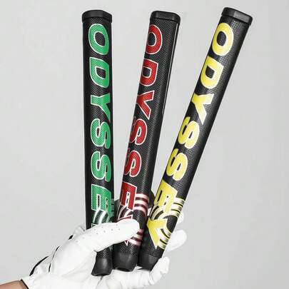 Grip de putter de golf con tecnología Spyne, diseño clásico y delgado, disponible en varios colores