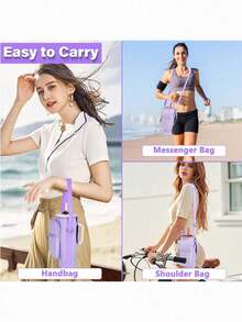 1 túi đựng bình nước xách tay có ngăn đựng điện thoại, phù hợp với bình nước /Maeky 40oz (khoảng 1134ml), có tay cầm và dây đeo vai điều chỉnh được, tương thích với các phụ kiện cốc. - Nhiều màu - Xem 8