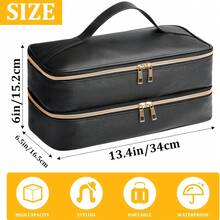 Luggage Organizing Bag, Travel Storage Box, Double-Layer Storage Box For Hair Dryer Accessories, Dedicated Storage Bag For Air Shaping Devices (Only The Bag) - Multicolor - View 4