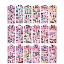 一套 18 片，新款 Kpop Goo 卡片贴纸，激光贴纸，围绕魔法狩猎女性团体，韩国卡通 DIY Goo 卡片装饰贴纸，卡通涂鸦贴纸装饰贴纸。 - 彩色 - 查看 5