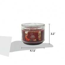 3-Wick Scented Candle In 11.5 Oz Glass Jar, Fall Fragrance  Pumpkin Spice, Long Burning, Soy Blend Wax, Home Decor, Autumn Aromatherapy Candle For Cozy Indoors - 1 - Xem 6